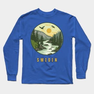 Sweden Long Sleeve T-Shirt